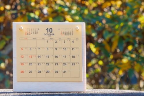 10月の医院からのお知らせ